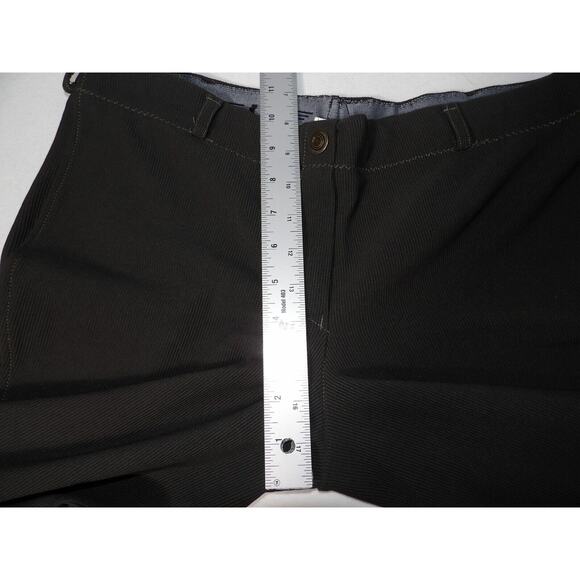 Tuffrider Pants Ladies Sz 32 Gray Equestrian Pull On Stretch Knee Patch Ribbed - Picture 14 of 16